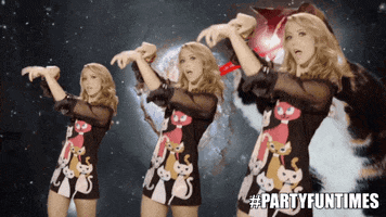 Taryn Southern Cat GIF by Party Fun Times with Taryn