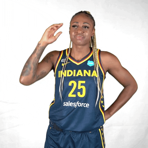 Confused What Are You Doing GIF by Indiana Fever