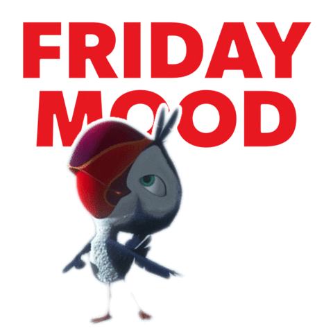 Party Animal Friday Mood Sticker by Arctic Dogs