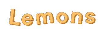 Lemons Лимон Sticker