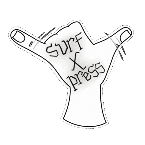 Hang Loose Good Vibes Sticker