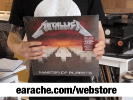 Master Of Puppets Metallica GIF by Earache Records