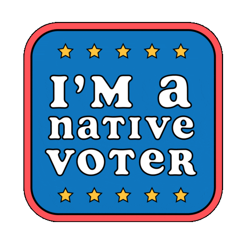 Sticker Votar Sticker by Rock The Vote