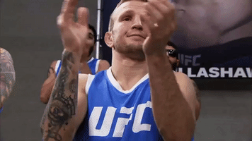 the ultimate fighter applause GIF