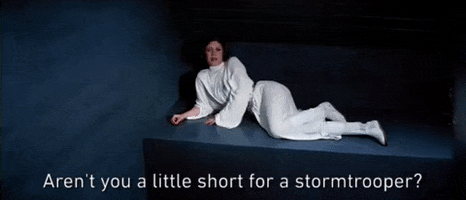 episode 4 arent you a little short for a stormtrooper GIF by Star Wars
