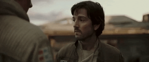 Image result for Cassian Andor gif