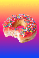 breakfast doughnut GIF by Shaking Food GIFs