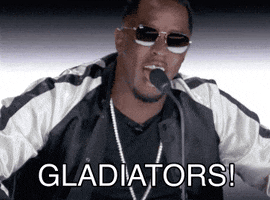 The Four Gladiators GIF by Diddy