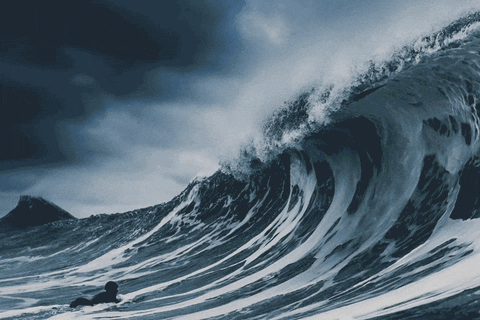 Waves Surf GIF by Evan Hilton - Find & Share on GIPHY