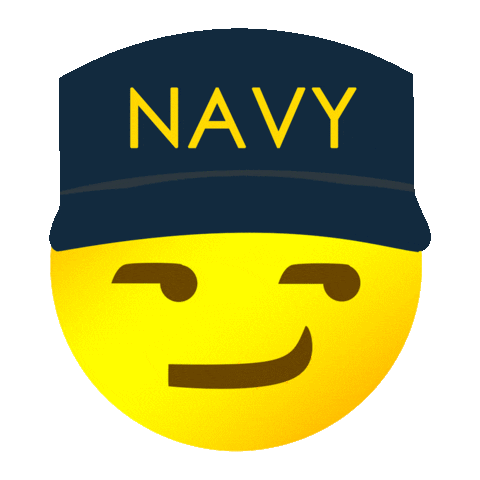 Boot Camp Smile Sticker by U.S. Navy