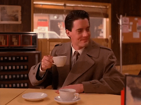 Season 1 Coffee GIF by Twin Peaks on Showtime - Find & Share on GIPHY