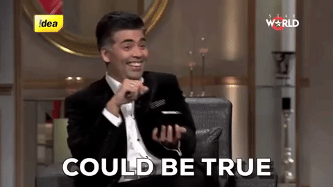 bollywood india indian kwk koffee with karan GIF