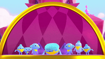 stick together go team GIF by True and the Rainbow Kingdom