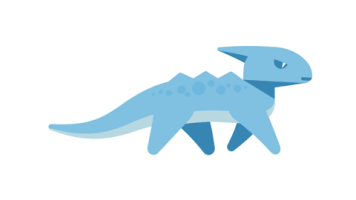 zgus dino 2d animation dinosaurs gustavo zanzero GIF