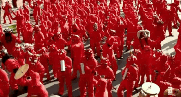 endlesspoetry red marching band alejandro jodorowsky endless poetry GIF