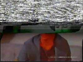 perlasardella glitch vhs gif artist rewind GIF