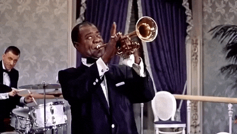 ÐаÑÑинки по запÑоÑÑ gif louis armstrong