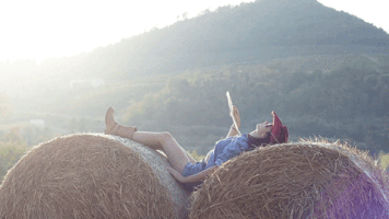 individualx cinemagraph heat field cowgirl GIF