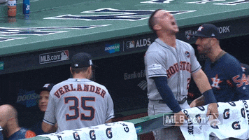 Yelling Houston Astros GIF by MLB