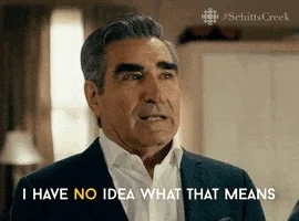 confused schitts creek GIF by CBC