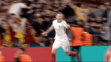 excited champions league GIF by AS Roma