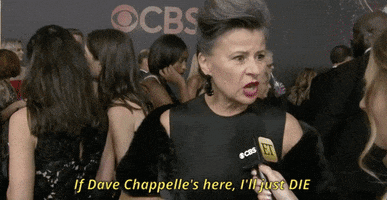 red carpet if dave chappelle is here ill just die GIF by Emmys