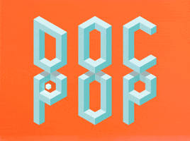 logo font GIF by Doctor Popular