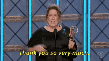 the emmy awards thank you GIF by Emmys