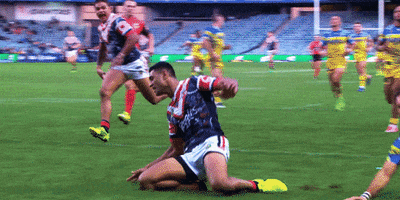 excited daniel tupou GIF by Sydney Roosters Football Club