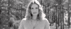 babydrivermovie smile black and white color lily james GIF