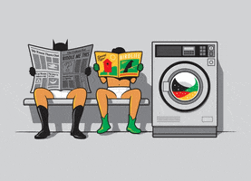 Batman Robin GIF by Threadless
