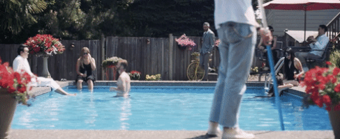 cleaning swimming GIF by Topshelf Records