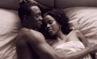 couple in bed GIF
