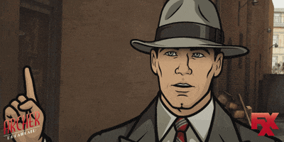 hold on shut up GIF by Archer