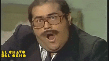 Scared Aprobacion GIF by Grupo Chespirito - Find & Share on GIPHY