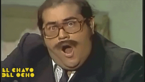 scared espantado GIF by Grupo Chespirito