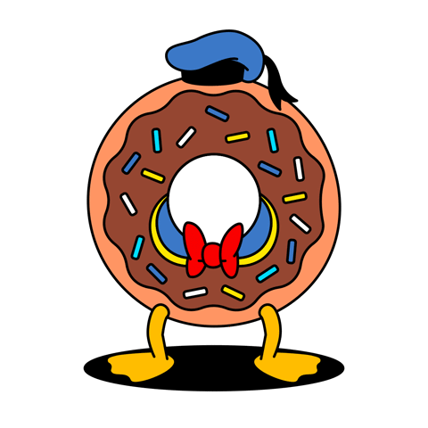 marlo duck donut donald donaldduck GIF