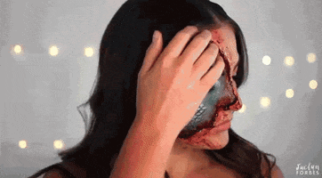 halloween makeup GIF by Much