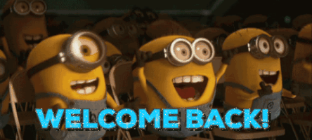 welcome back minions GIF