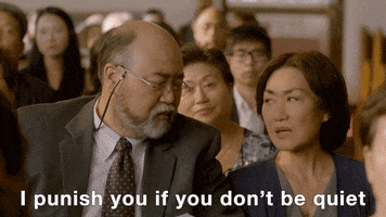 cbc be quiet GIF by Kim's Convenience