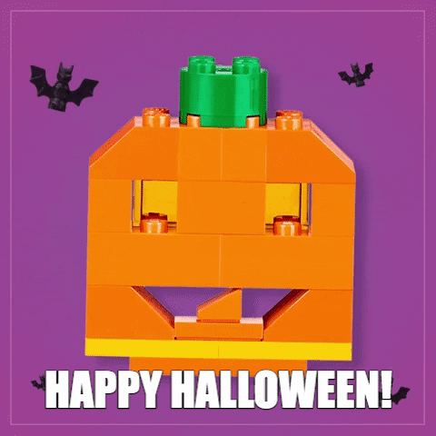 Halloween Pumpkin GIF by LEGO