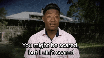 scared famous halloween GIF by VH1