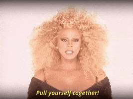 pull yourself together season 2 GIF by RuPaul's Drag Race