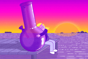 True Love Weed GIF by GIPHY Studios Originals