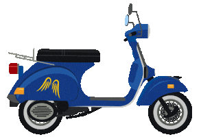 Drive Scooter Sticker by Provinzial