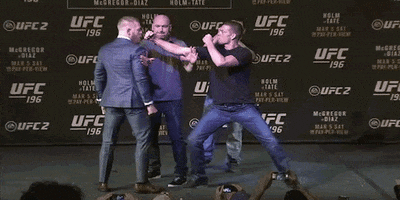 face off fight GIF by Conor McGregor