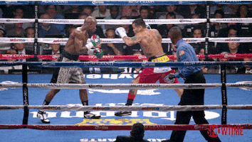 slow motion fight GIF by SHOWTIME Sports