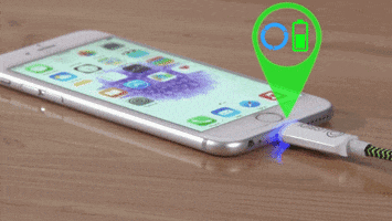 iphone charging GIF by Product Hunt