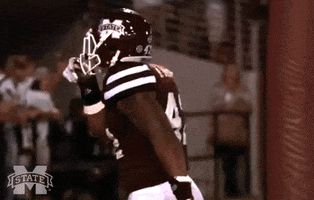 eat bulldog football GIF by Mississippi State Athletics