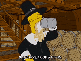 Episode 18 Drinking GIF by The Simpsons